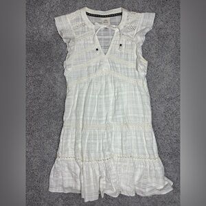 Knox Rose Dress Womens Extra Small White Western Ceremony Country Party Rodeo